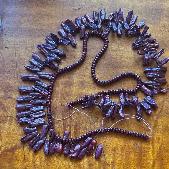 Elegant Purple Bead strands - Picture 1 of 6